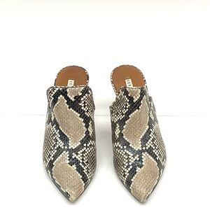 Veronica Beard snakeskin leather muse Sz 8